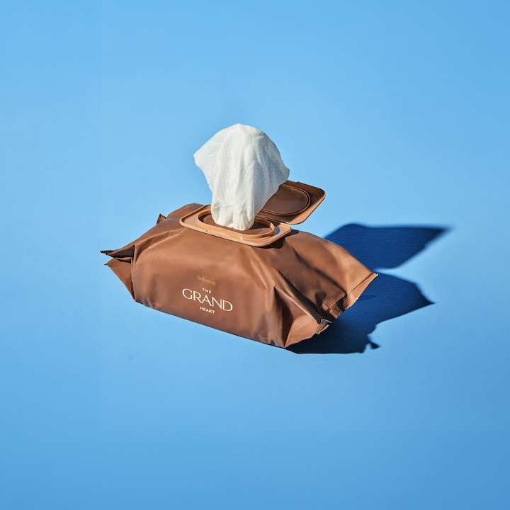베베숲 그랜드 하트 70매 20팩(80gsm/고평량아기물티슈/히알루론산 함유)