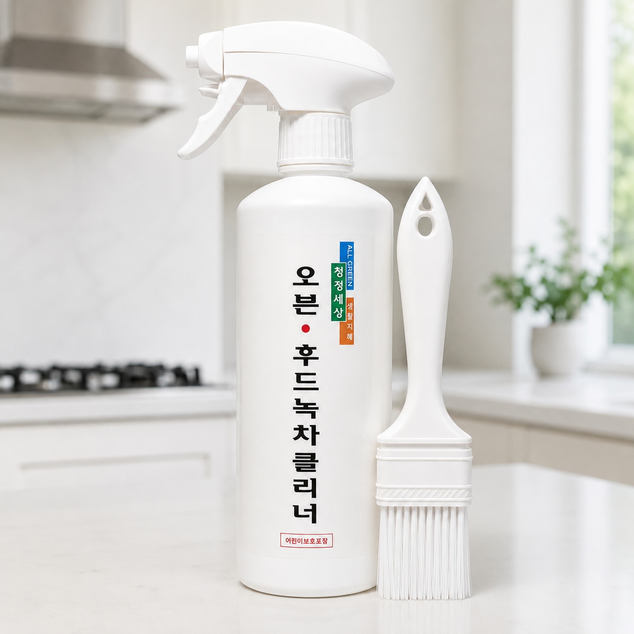 오븐 후드 녹차클리너 주방 기름때 찌든때 제거제 500ml + 전용붓 가격 추이 청정세상 오븐 후드 녹차클리너 주방 기름때 찌든때 제거제 500ml + 전용붓 - 최저가 10,900원