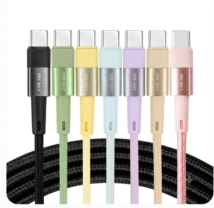 C to C 타입 60W 고속충전 케이블 1.5M (LFS-HA62) 6종 가격 추이 라이프썸 C to C 타입 60W 고속충전 케이블 1.5M (LFS-HA62) 6종 - 최저가 4,500원