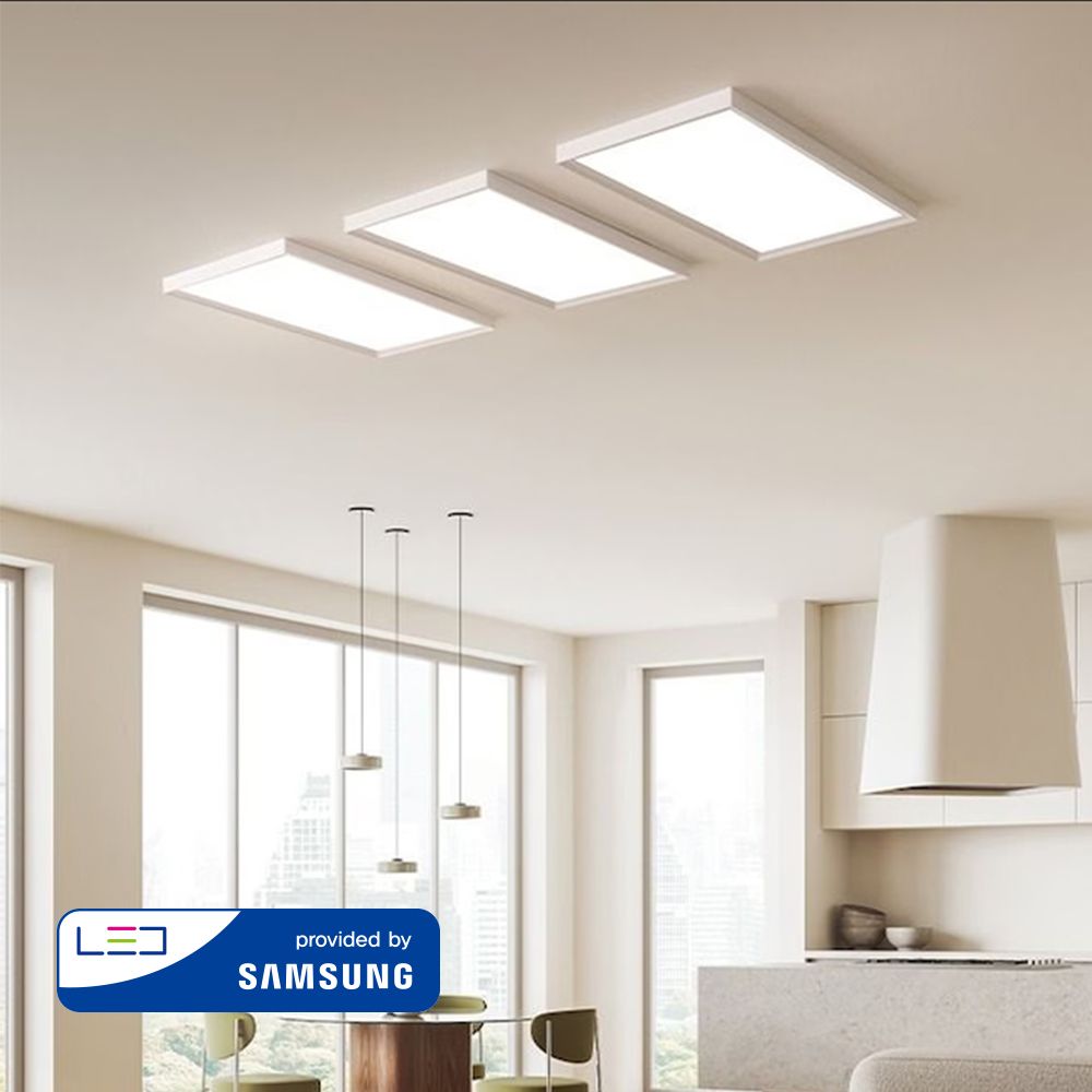 공간조명 노바르 LED 엣지 거실등 50W 플리커프리 조명