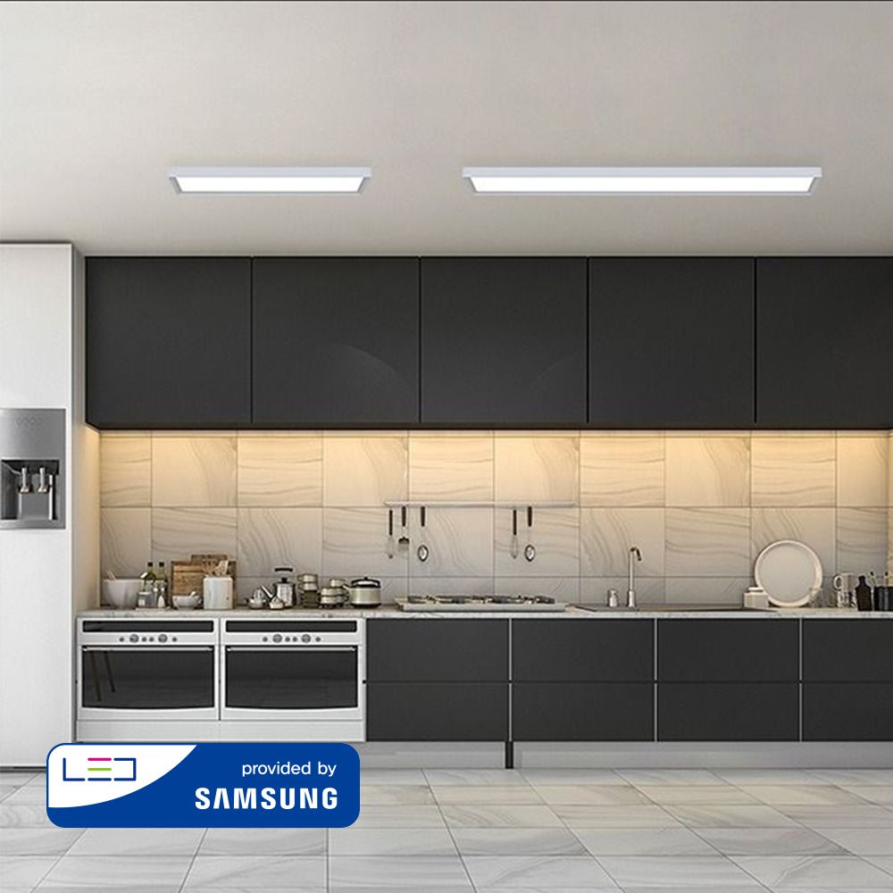 공간조명 노바르 LED 엣지 주방등 25W/50W 플리커프리 조명