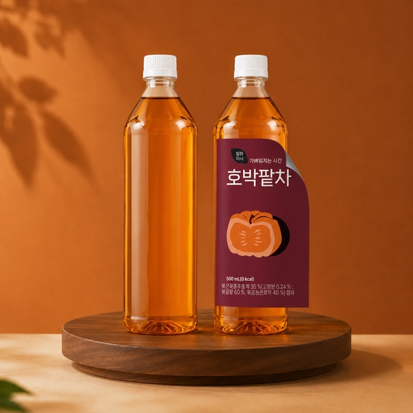 일화차시 호박팥차 무라벨 500mL 20pet
