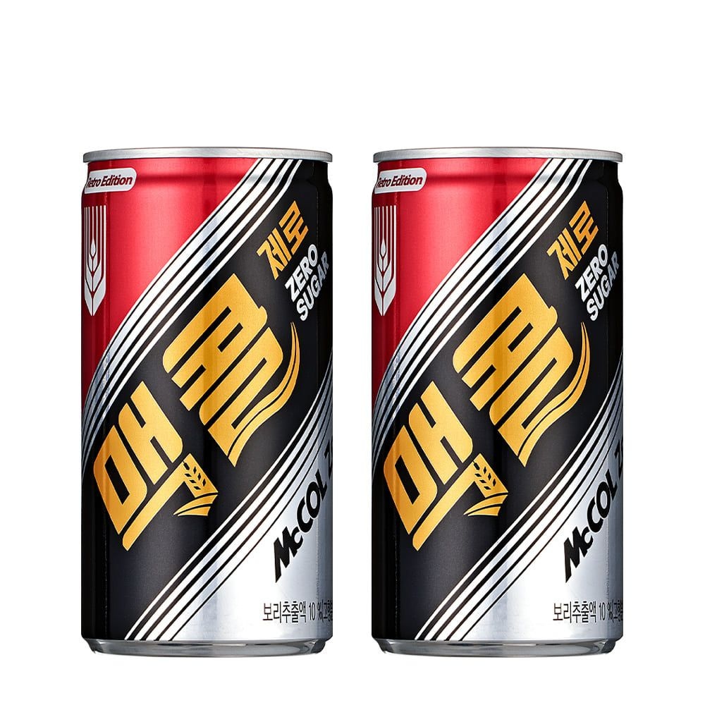 맥콜 제로 190mL 90캔 (3box)