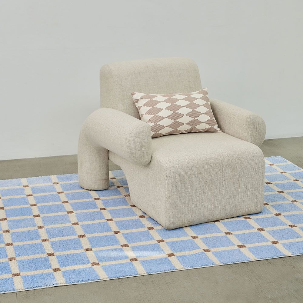 리튼 블루베리 모자이크 러그 (3 sizes)