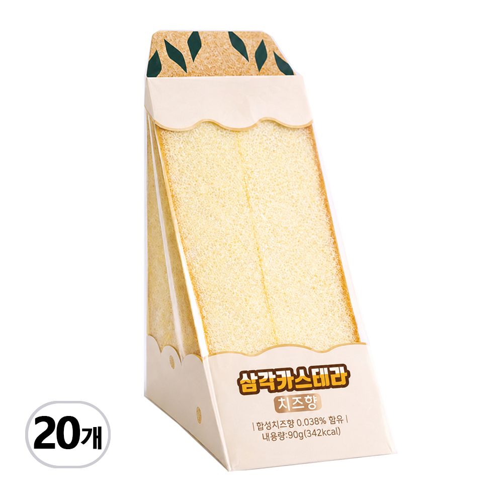 찰스 삼각 카스테라 치즈맛 90g x 20개 가격 비교 스위트맨 찰스 삼각 카스테라 치즈맛 90g x 20개