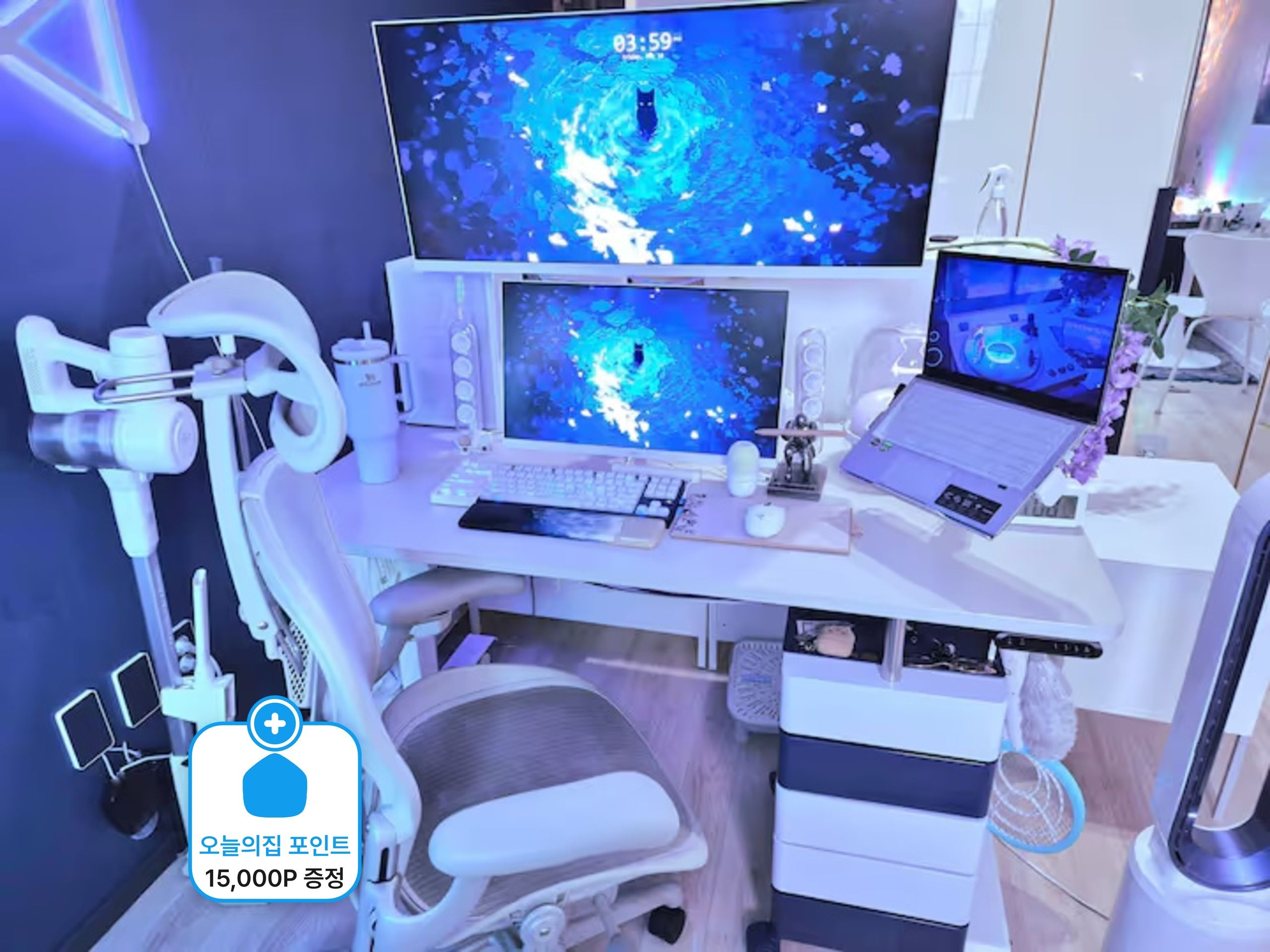 한성컴퓨터 TFG40Q14WP WQHD IPS 144Hz 울트라와이드 게이밍 화이트 모니터