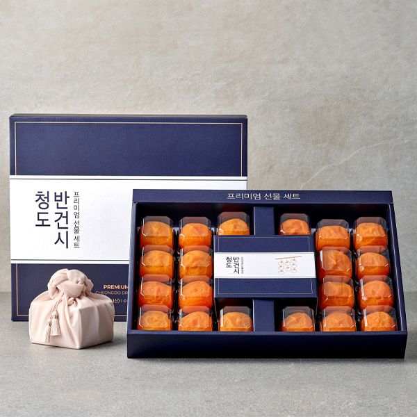 달콤쫀득한 청도 반건시 맛보기 / 선물세트 가격 비교 효성팜 달콤쫀득한 청도 반건시 맛보기 / 선물세트