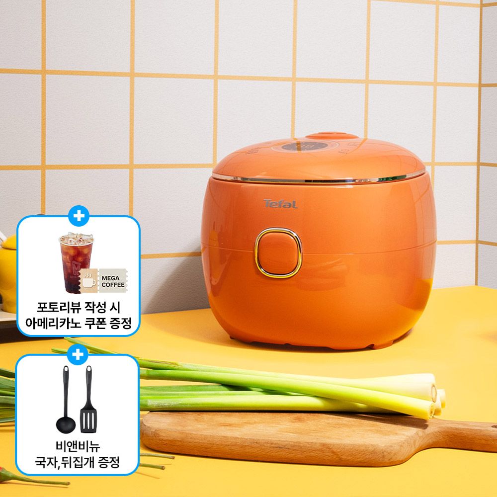 전기밥솥 팝 코랄 RK535TK0+사은품 국자,뒤집개 가격 비교 테팔 전기밥솥 팝 코랄 RK535TK0+사은품 국자,뒤집개