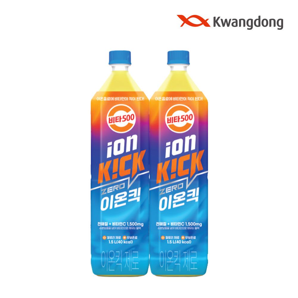 비타500 이온킥 제로 PET 1.5L*12입 이온음료 가격 비교 이온킥 비타500 이온킥 제로 PET 1.5L*12입 이온음료