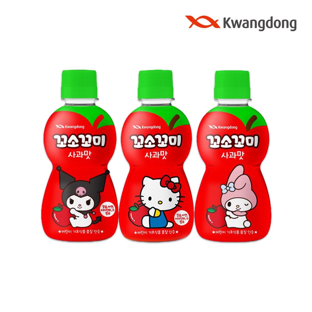 꼬소꼬미 꼬소꼬미 사과맛 PET 200ml*20입 어린이음료