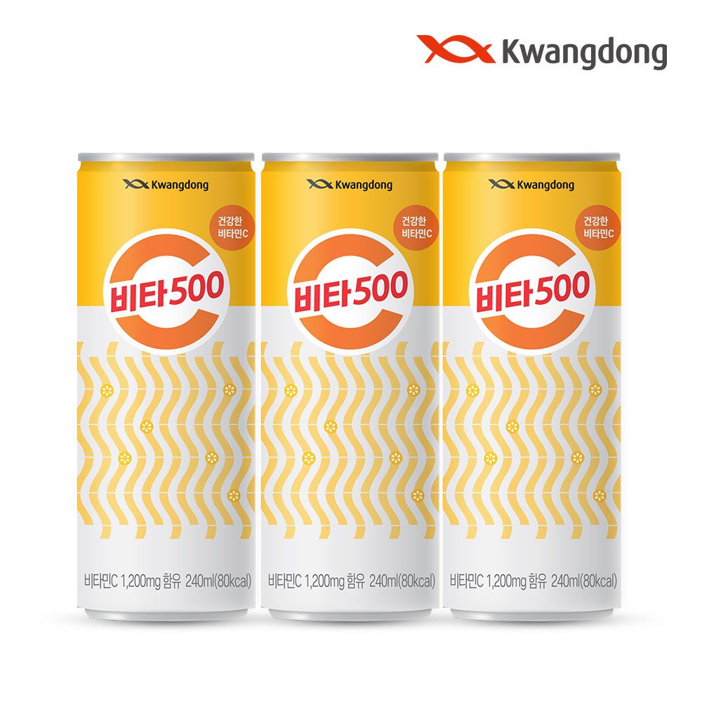 광동 비타500 CAN F 240ml*30입 비타민음료