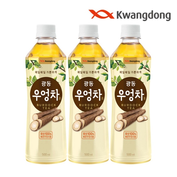[본사직영] 광동 우엉차 PET 500ml*24입 차음료