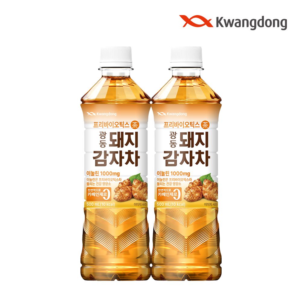 프리바이오틱스차 광동 돼지감자차 PET 500ml*24입 차음료 가격 비교 광동 프리바이오틱스차 광동 돼지감자차 PET 500ml*24입 차음료