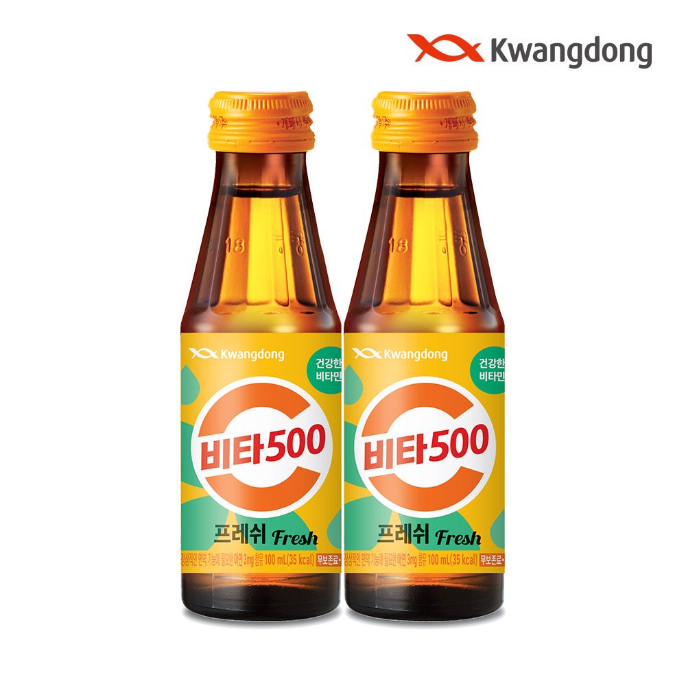 비타500 FRESH 병 100ml*20입 비타민음료 가격 추이 광동 비타500 FRESH 병 100ml*20입 비타민음료 - 최저가 11,696원