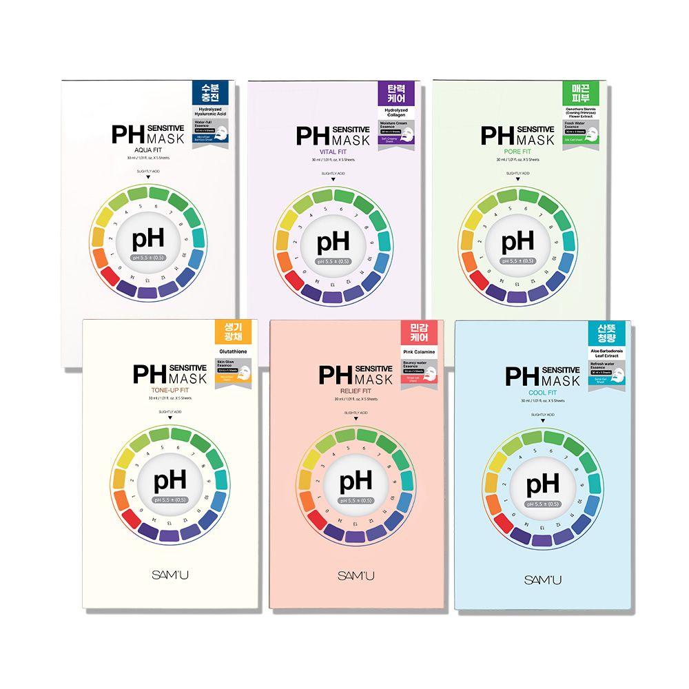 PH 센서티브 마스크 30ml 5매입 (6종 택 1) 가격 비교 쌔뮤 PH 센서티브 마스크 30ml 5매입 (6종 택 1)