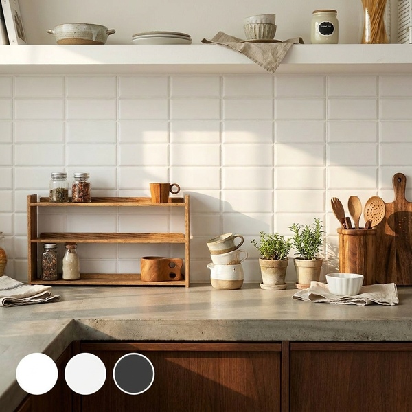 벽 훼손없는 월타일 브릭 60P 3colors