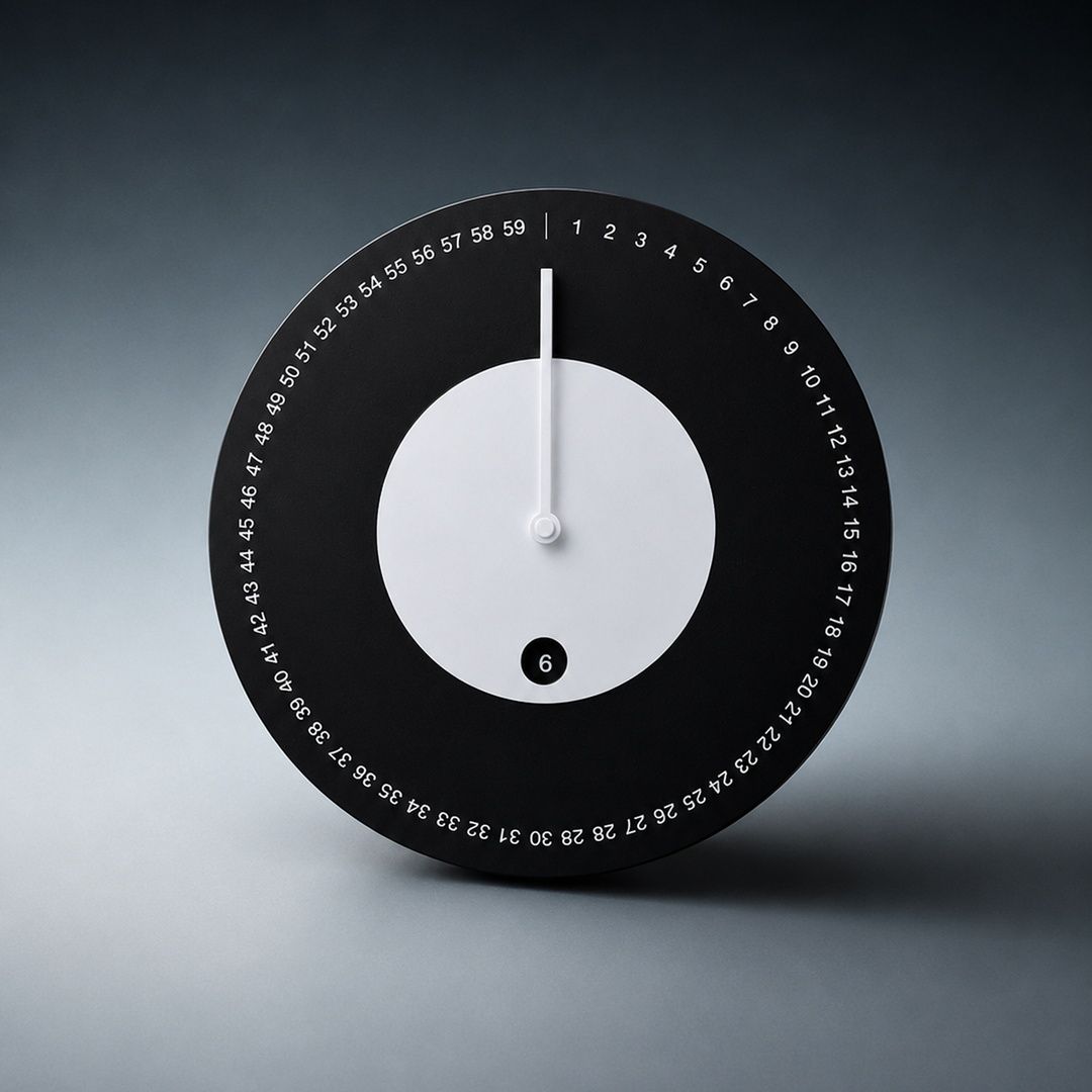 Foam Wall Clock (Black) 가격 추이 코르타도 Foam Wall Clock (Black) - 최저가 80,750원