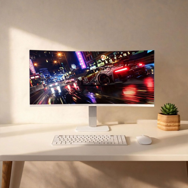 이노스 34UW200CM WQHD USB-C HDR Ai GEN 게이밍 멀티스탠드 무결점