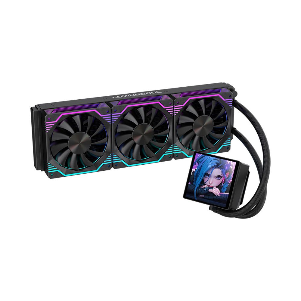 DP-360-01 ARGB 블랙 3열 LCD 디스플레이 CPU 수냉 쿨러 가격 비교 러빙쿨 DP-360-01 ARGB 블랙 3열 LCD 디스플레이 CPU 수냉 쿨러