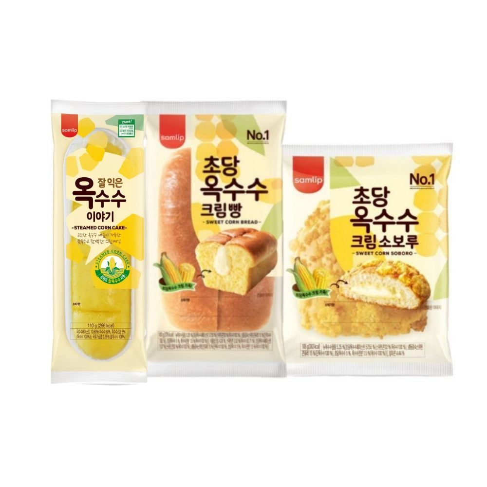 삼립 여름제철 옥수수빵 3봉 9봉 (이야기/초당크림/소보로) 가격 추이 삼립 삼립 여름제철 옥수수빵 3봉 9봉 (이야기/초당크림/소보로) - 최저가 18,400원
