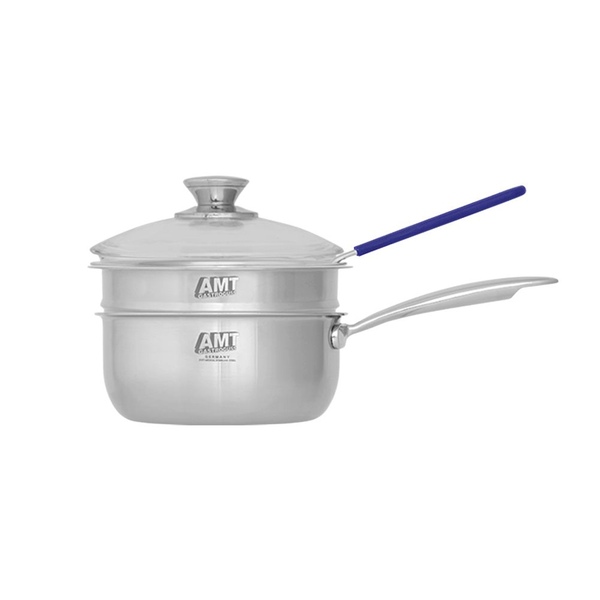 316Ti 통5중 샤프 스마트쿡 편수 냄비 18cm (사은품:큐네이처 크림 세정제)