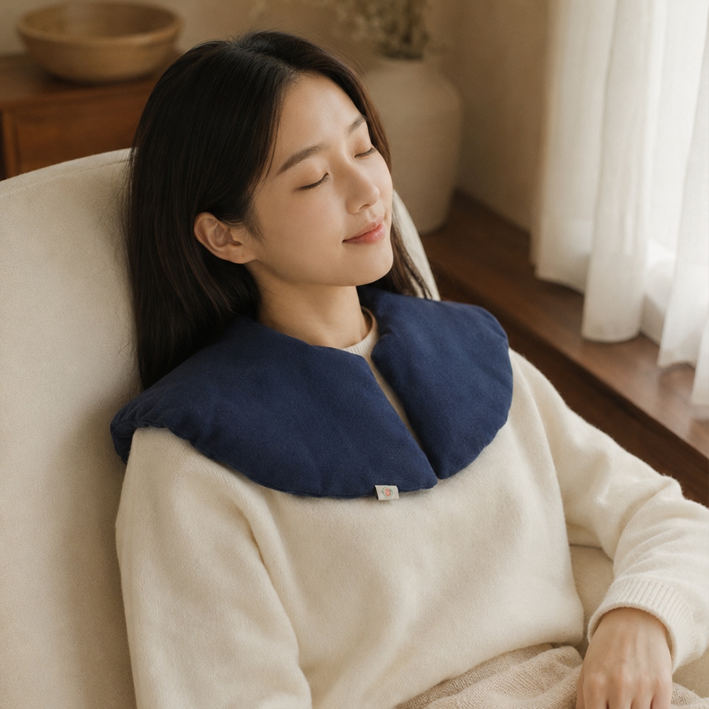 채비담 솔향담 어깨찜질팩 승모근찜질팩 승모근마사지