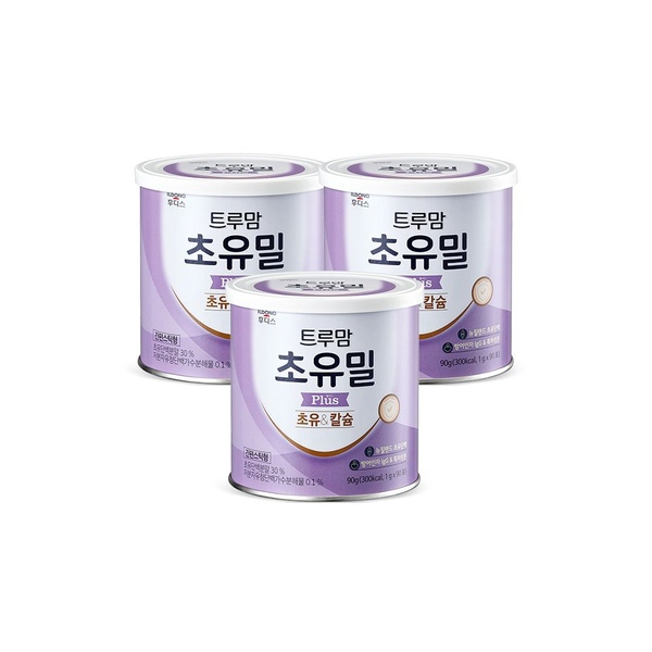 일동후디스 트루맘 초유밀 플러스 90g*3캔