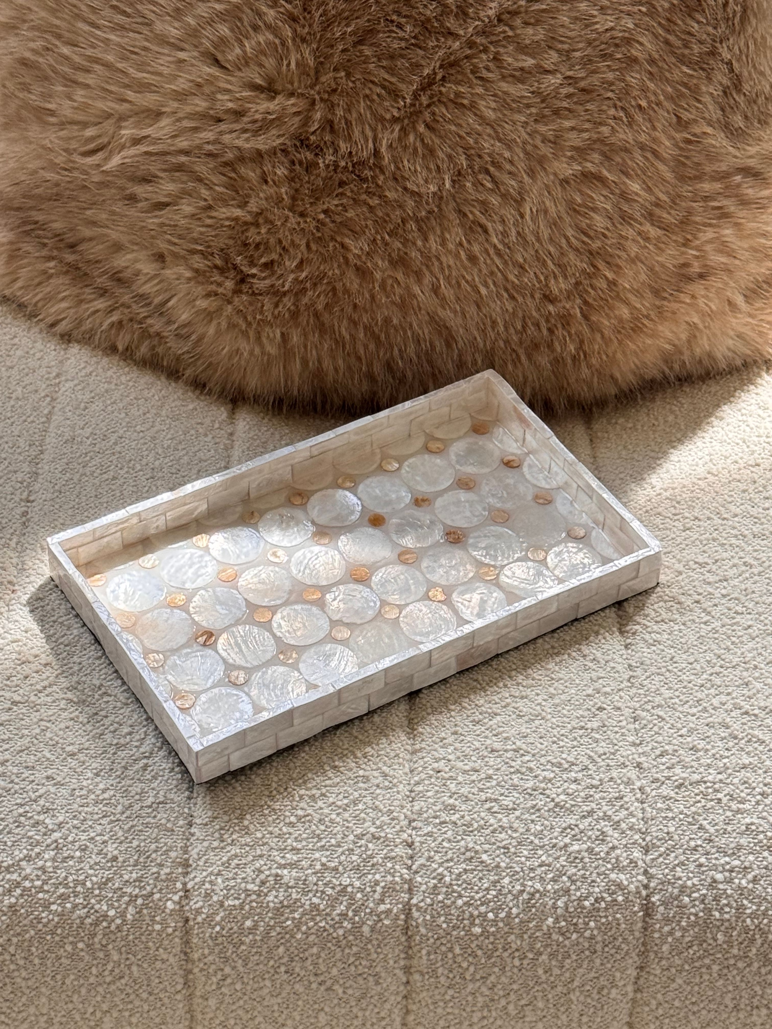 트레이 Goldcoin Shell Tray 악세사리트레이 가격 비교 오브제브릭브라운 트레이 Goldcoin Shell Tray 악세사리트레이