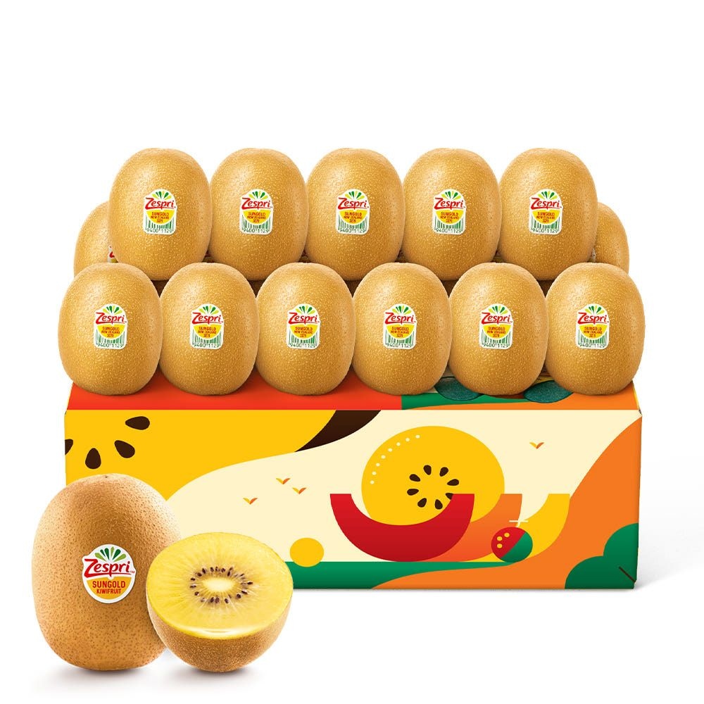 [공식수입] 개당 900원 꼴 / 제스프리 썬 골드키위 특대 27입 3.8kg 내외