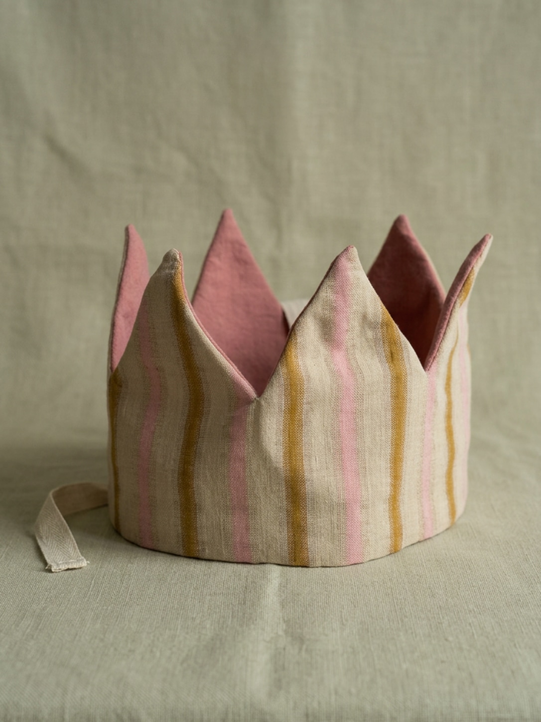 토바패브릭스튜디오 tova reversible crown (pink) 패브릭 생일 왕관 파티 촬영 소품