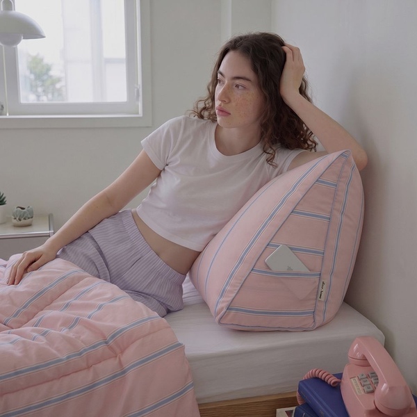 메이트 먼지없는 삼각 등받이 쿠션(솜선택) 18colors SZHCU26A1376
