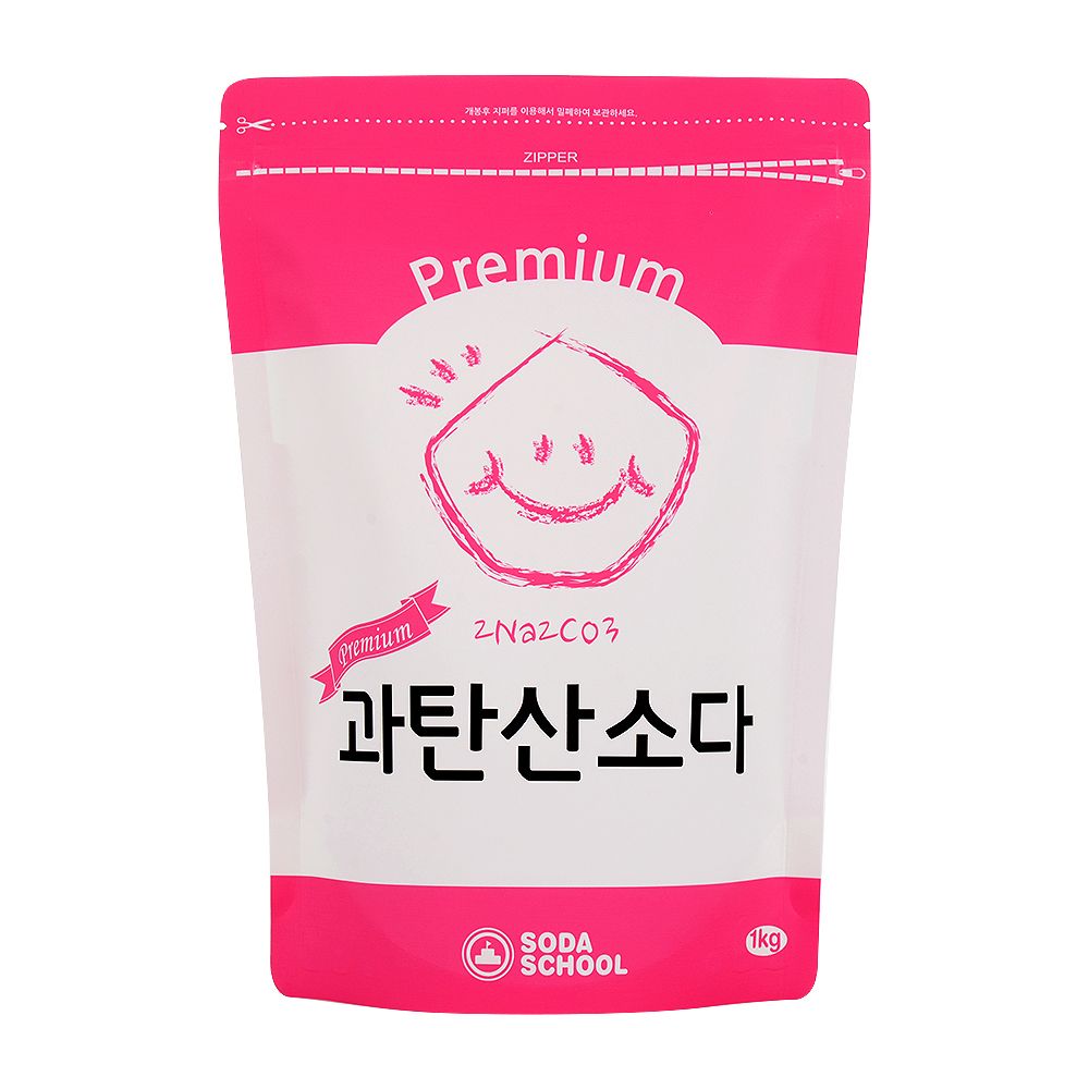 소다스쿨 산소계 표백제 프리미엄 과탄산소다 1kg - 최저가 4,900원