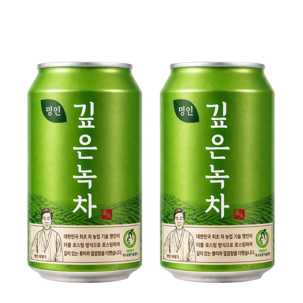 명인깊은녹차 340mL X 24캔 차음료 가격 비교 일화 명인깊은녹차 340mL X 24캔 차음료