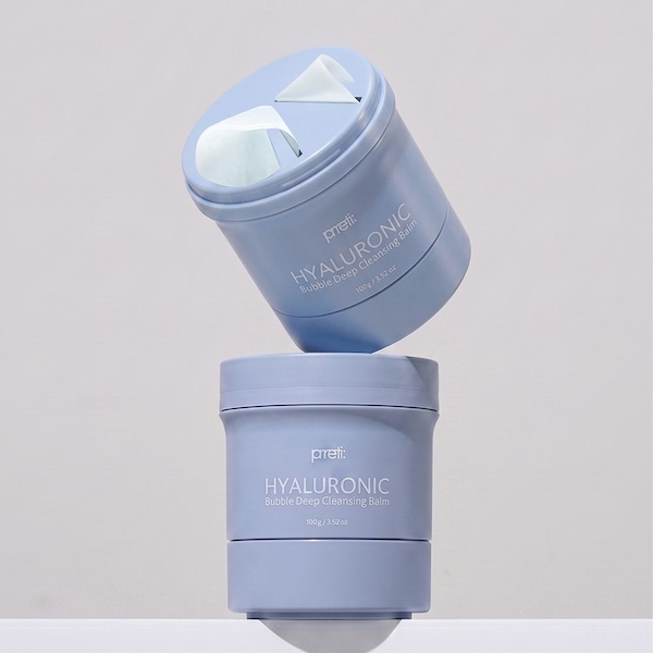 프레티 깎아쓰는 클렌징 히알루로닉 버블 딥 클렌징밤 50g