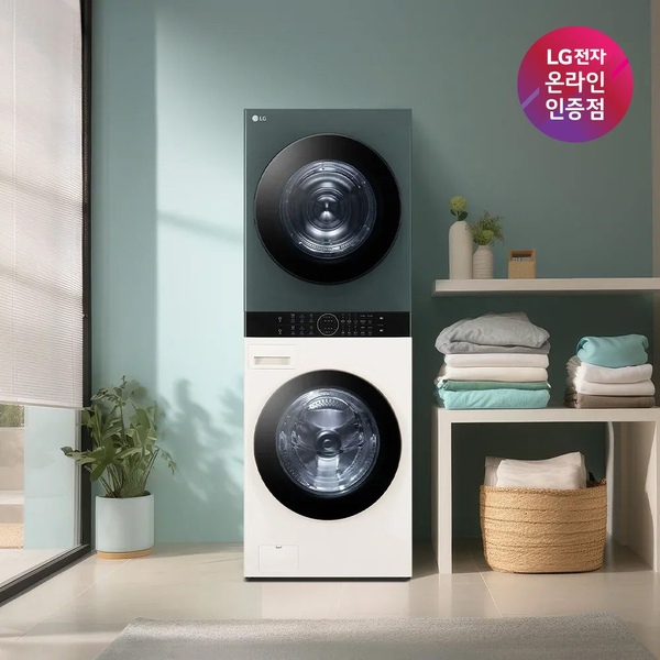 트롬 오브제컬렉션 워시타워 W2421EGAMR 세탁24건조21 트루스팀