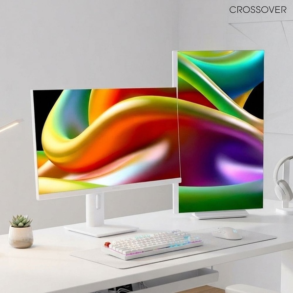 27QW129DM iPS QHD 게이밍 화이트 68cm 120Hz 피벗 모니터 무결점