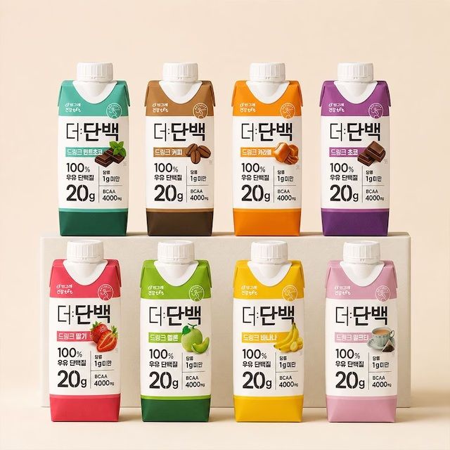 더단백 드링크 프로틴 250ml 10+10 총 20입 가격 비교 빙그레 더단백 드링크 프로틴 250ml 10+10 총 20입