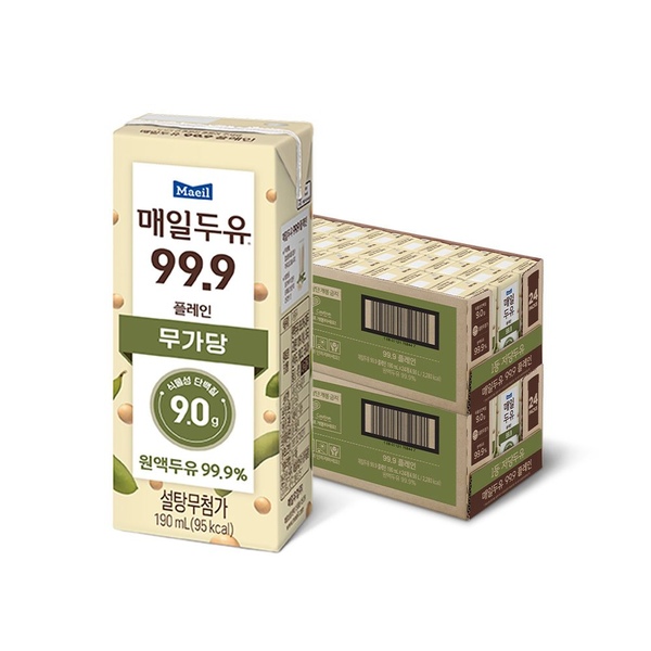 *매일두유 99.9 플레인 190ml 48팩