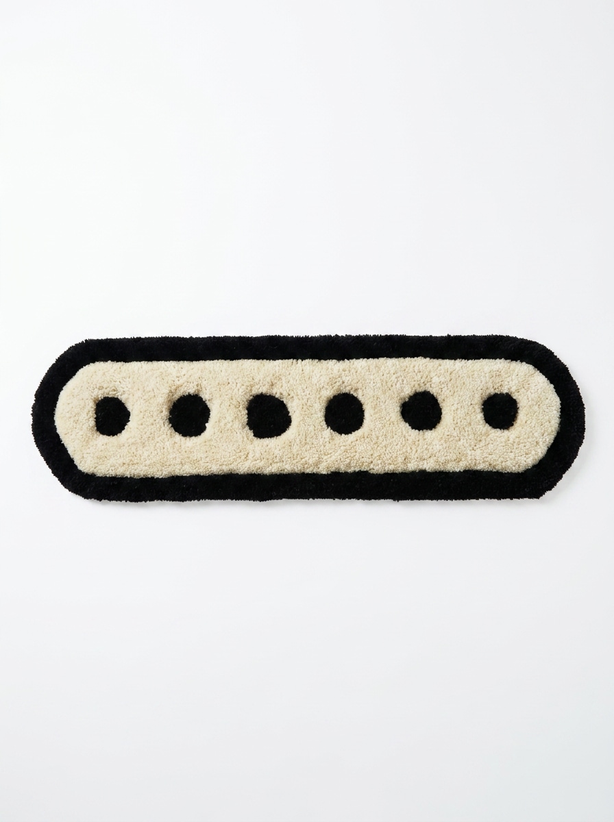 터프팅 스튜디오 슬러 싱글 픽업 데스크 러그 l Single coil Pickup desk rug