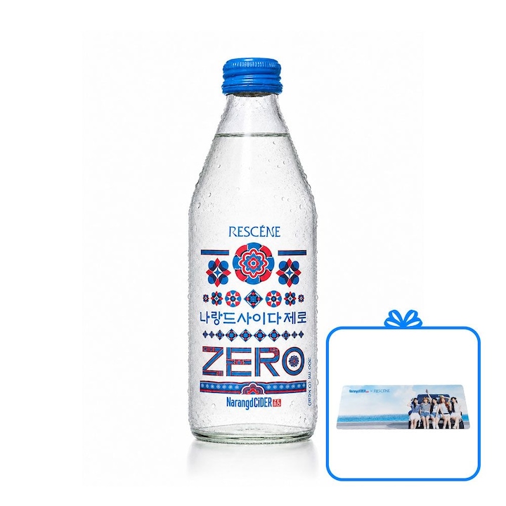 동아오츠카 나랑드사이다 300ml 병 에디션 12입 + 리센느 장패드 100% 증정 (9/30 출고)