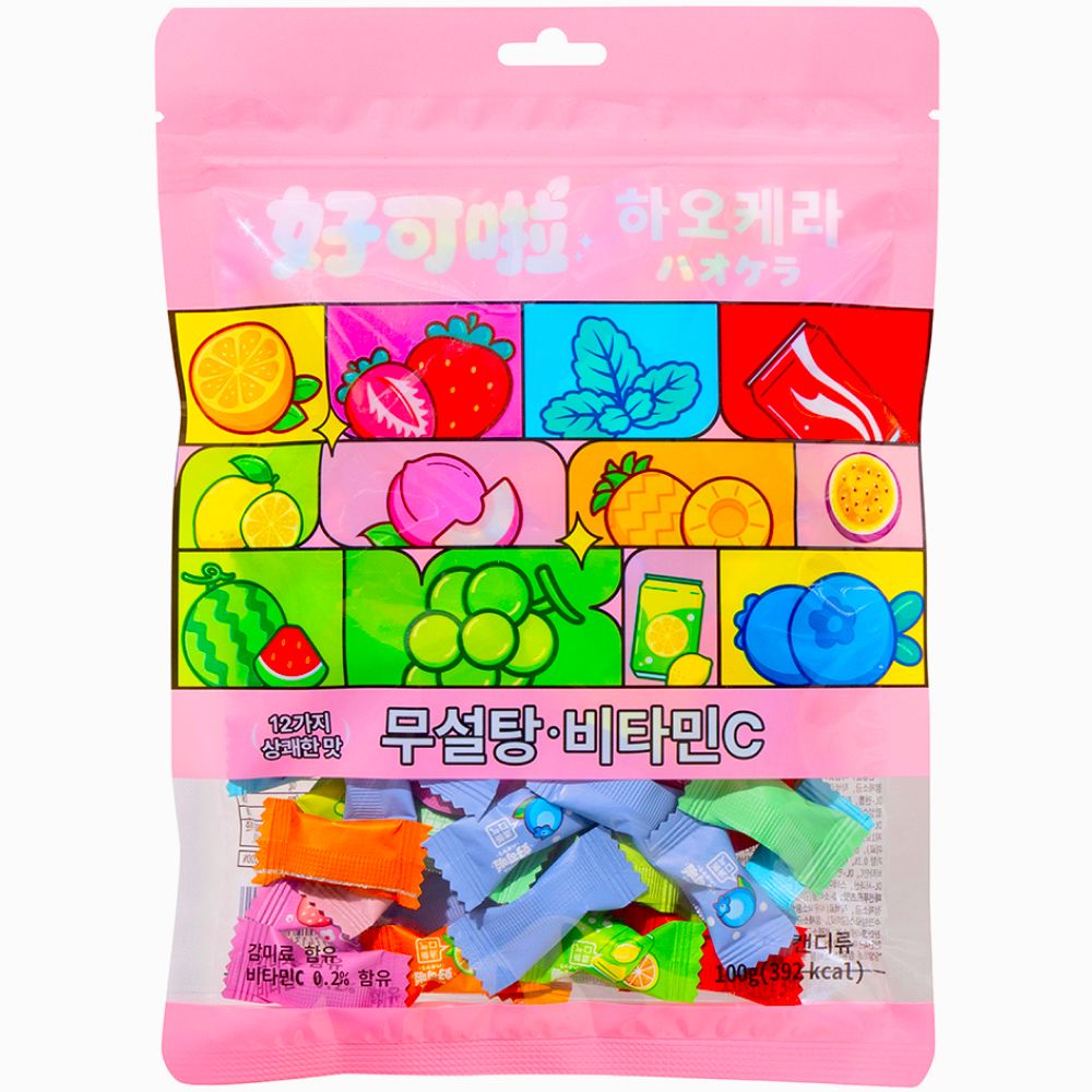 하오케라 무설탕 비타민C 제로슈거 캔디 100g 가격 추이 하오케라 하오케라 무설탕 비타민C 제로슈거 캔디 100g - 최저가 4,750원
