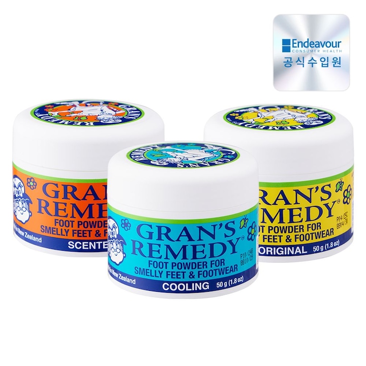 그랜즈레미디 공식수입 신발 발냄새 제거제 50g (3종 택1)