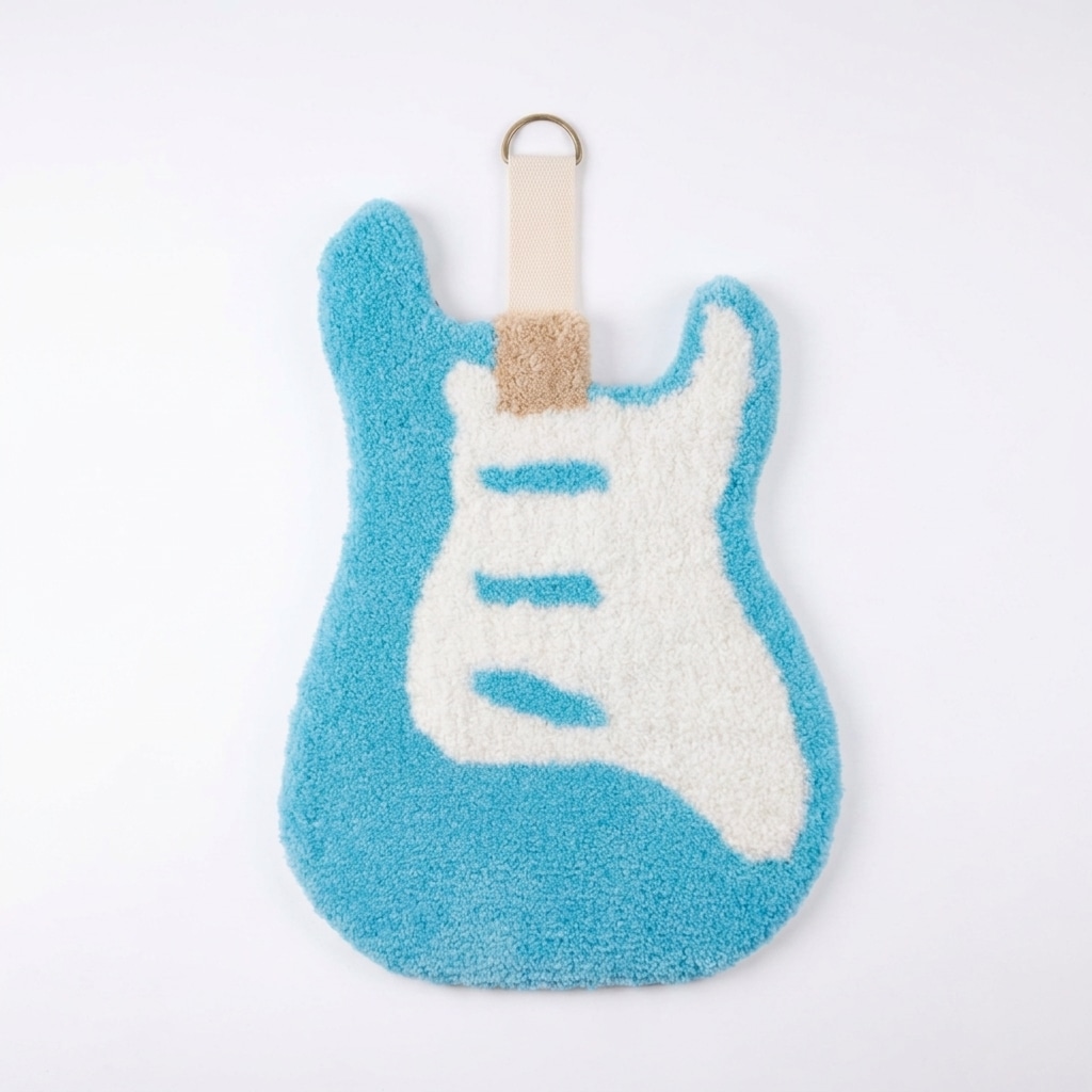 터프팅 스튜디오 슬러 스트라토케스터 기타 러그 l Stratocaster Guitar Rug