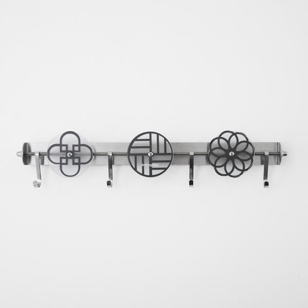 in;tangible DAILY ; TTIDON 띠돈 단청 스테인리스 자석 현관 냉장고 열쇠걸이 후크