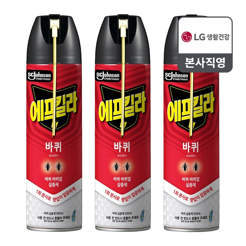 에프킬라 바퀴벌레 스프레이 울트라 500ml x 3개 가격 비교 LG생활건강 에프킬라 바퀴벌레 스프레이 울트라 500ml x 3개