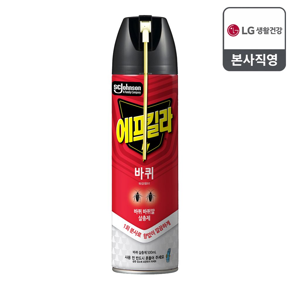 LG생활건강 에프킬라 바퀴벌레 스프레이 울트라 500ml x 1개