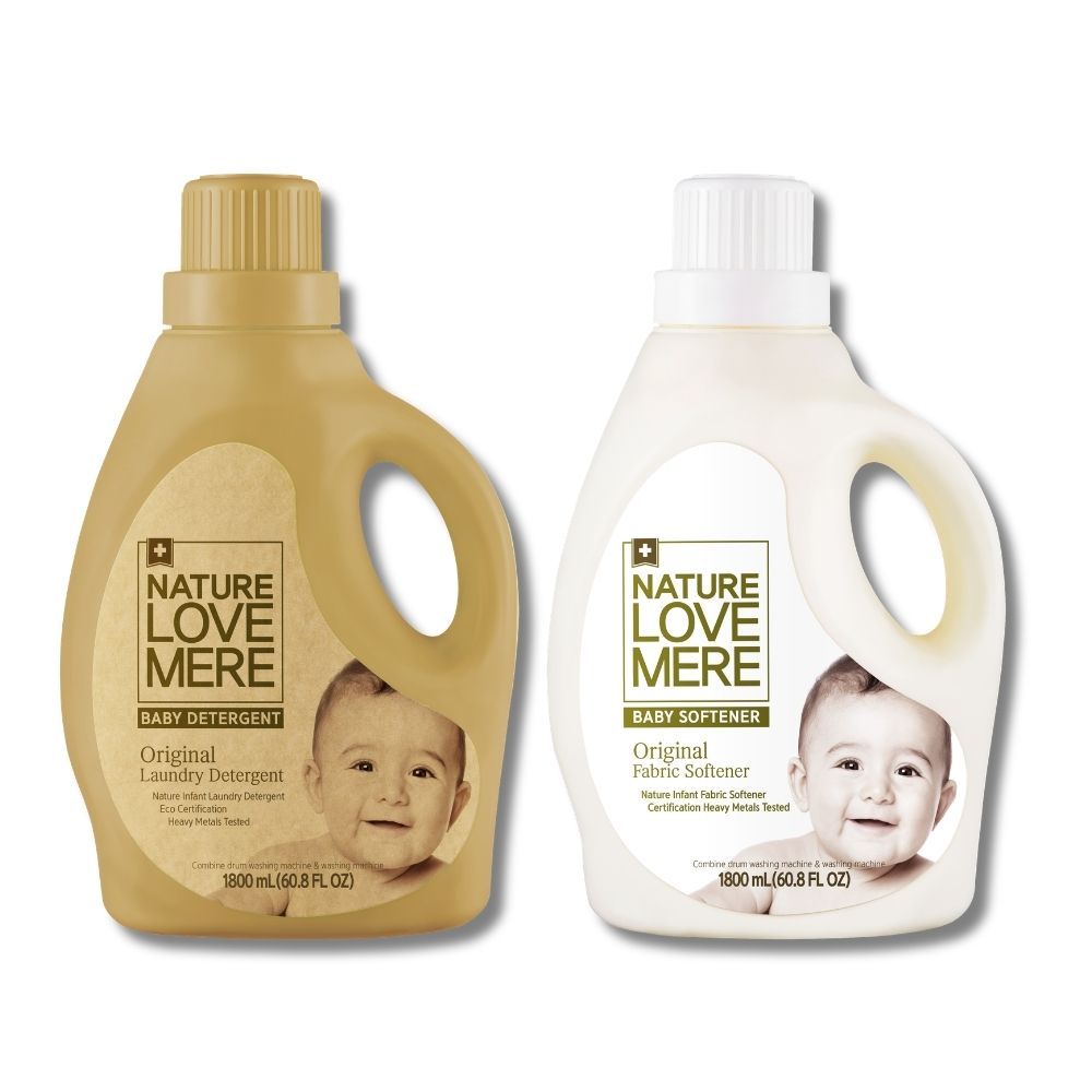 아기 세탁세제/유연제 스타트팩 (세제 용기 1.8L 1개 + 유연제 용기 1.8L 1개) 가격 비교 네이쳐러브메레 아기 세탁세제/유연제 스타트팩 (세제 용기 1.8L 1개 + 유연제 용기 1.8L 1개)