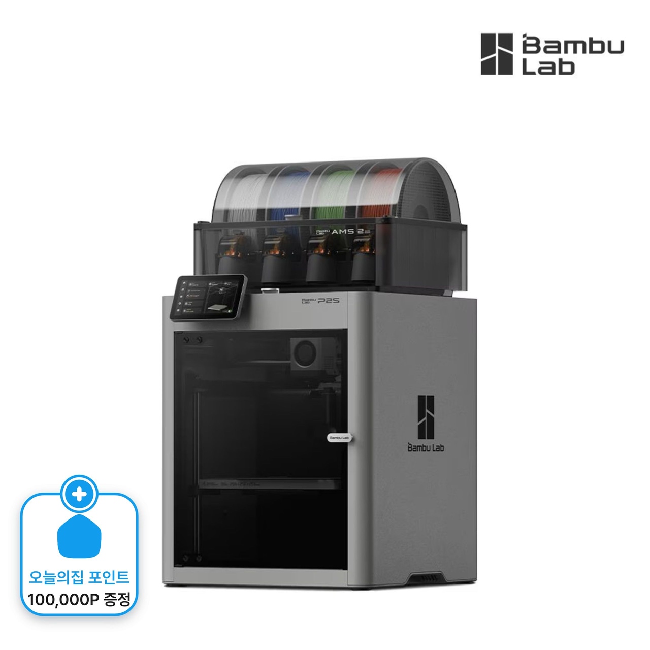 [10만p 증정] Bambu Lab 뱀부랩 P2S AMS Combo 3D 프린터