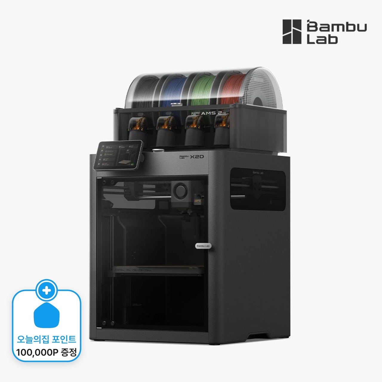 [10만p 증정] Bambu Lab X2D Combo 3D 프린터
