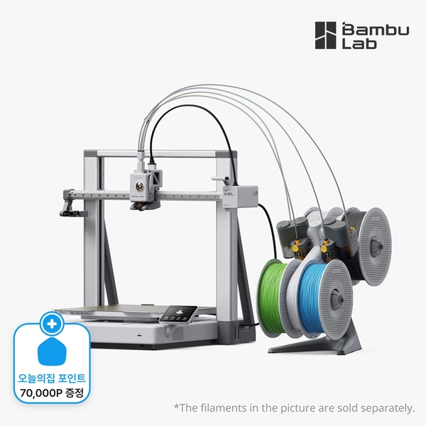 뱀부랩 [7만p 증정] Bambu Lab A2L Combo 3D 프린터